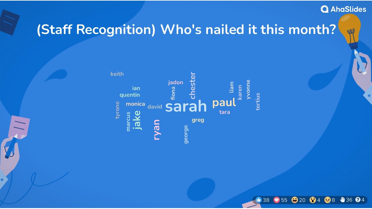 background presentation