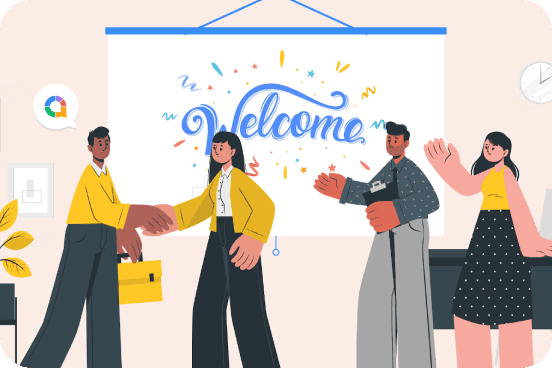 Ready-to-use AhaSlides template for onboarding