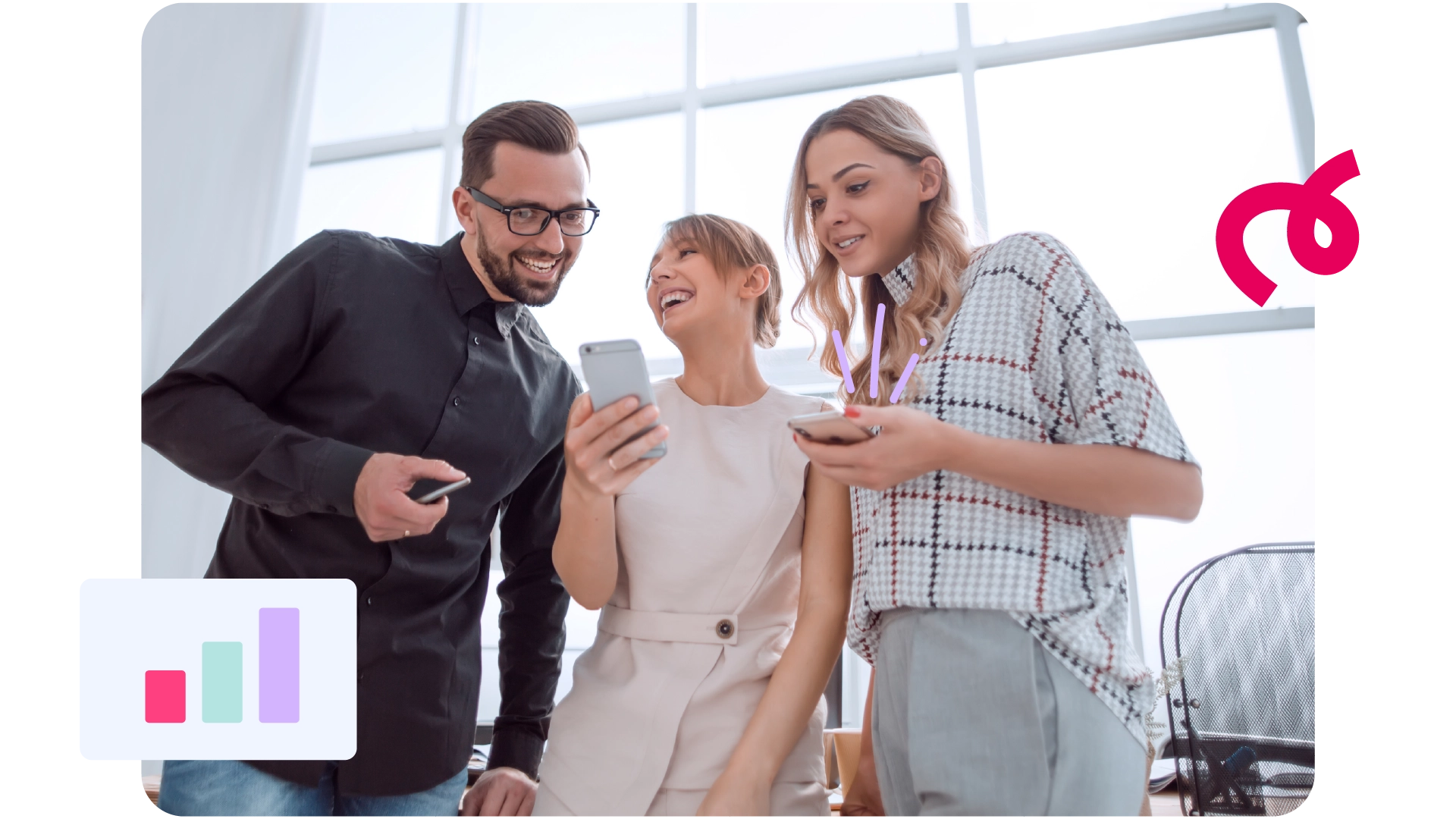 People getting eager to share ideas and knowledge with the help of AhaSlides' polling function