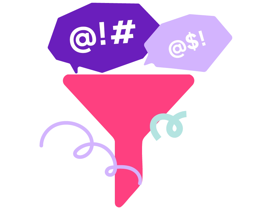 Profanity filter icon